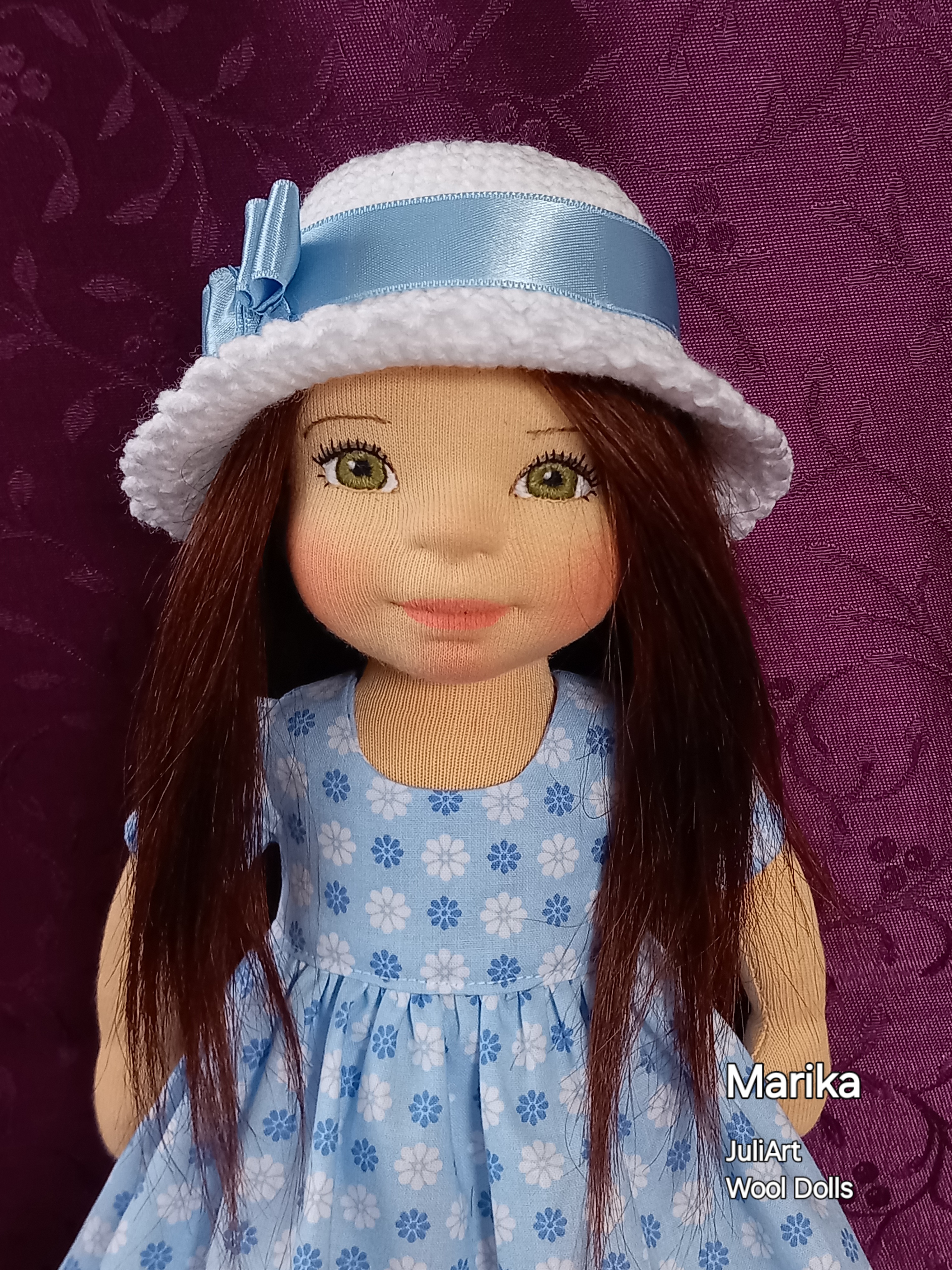 JuliArt gyapjú baba 3